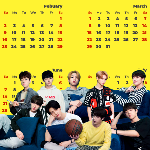 Stray Kids Calendar Widget icon
