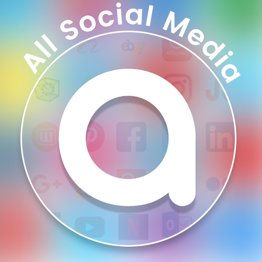 all in one social media and social apps in one app icon