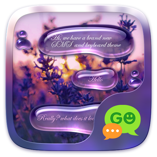 GO SMS LAVENDER THEME icon