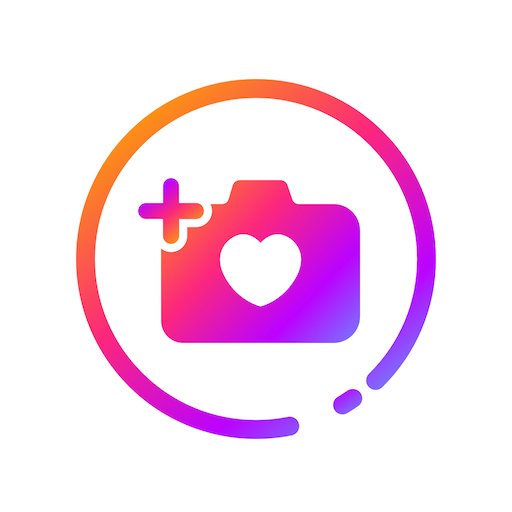 Photo likes stereo effect icon