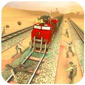 Zombie Train War - Zombie Train Shooting Game