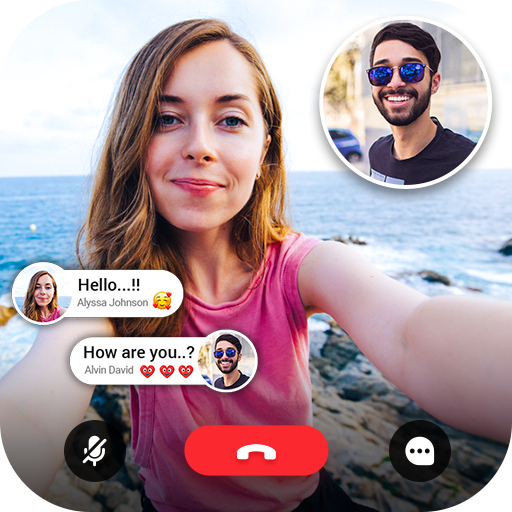 Live Video Chat - Night Call With Girls Prank icon