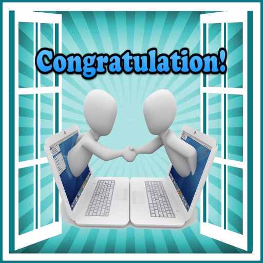 Wishes and Congratulation Card icon