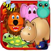 animal ftuit match candy