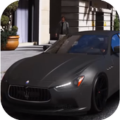 Car Parking Maserati Ghibli S Simulator icon
