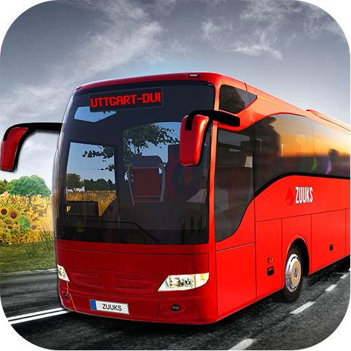 Free simulator bus parking driving - skill games icon