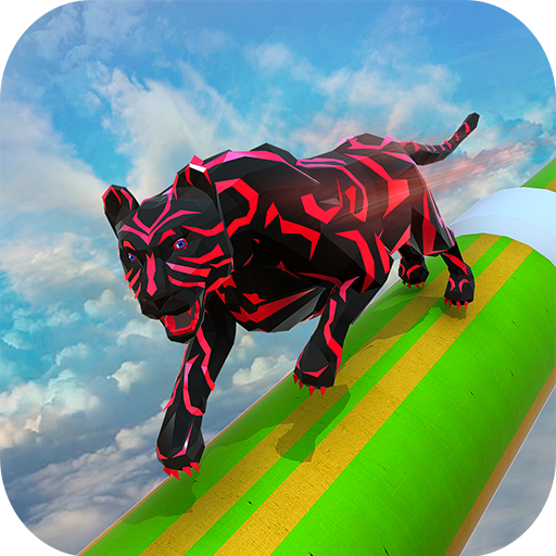 Cougar Sim 3D: Mega Ramp Parkour Run icon