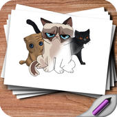 Cat Drawing Lessons icon