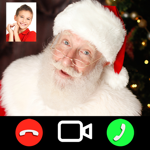 Talk with Santa Claus on video call (prank) icon