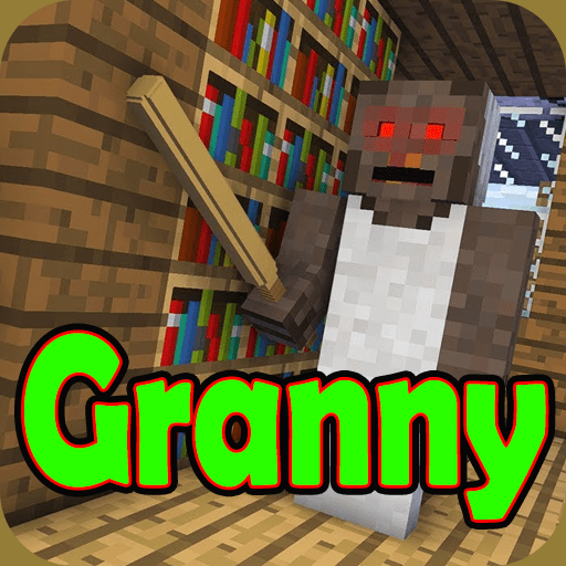 GrandMa Granny Scary Story Game Mod for Minecraft icon