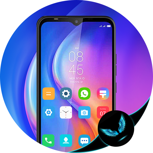 launcher Colorful theme for Tecno Spark 4 lite pro icon