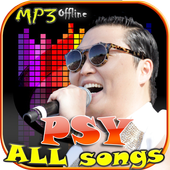 PSY all  songs &amp; dance –withoute internet أيقونة