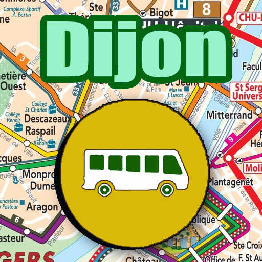 Dijon Bus Map Offline icon