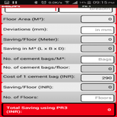 ikon Cement Saving Calculator