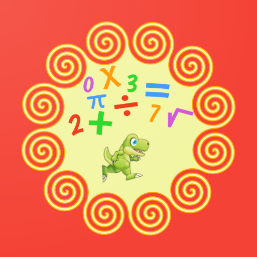 Math Games With Dino icon