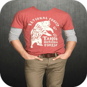 Man T-Shirt Photo Montage icon