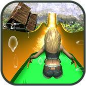 Water Park Real Water Slide icon