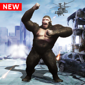 Angry😡Mad King Kong :Rampage Gorilla City Smasher icon