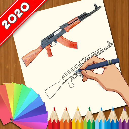 How to Draw Weapons and Daggers step by step icon