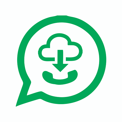 WhatsApp status saver: Dark mode - Free download icon