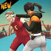 Women Fighting Hell Ring - Girls Wrestling 2019