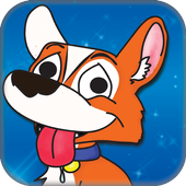 Talk with a dog icon