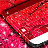 Red Neon Temat dla Keypad icon