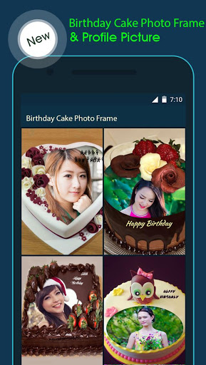 Birthday Cake Photo Frame screenshot 2