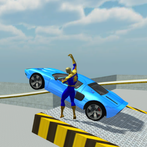 Superhero Tricky Car Stunts icon
