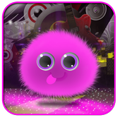 fluffy ball live wallpaper icon