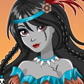 Zombie Princesses Girls Dress Up Makeup icon