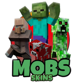 Skins Mobs for Minecraft PE أيقونة