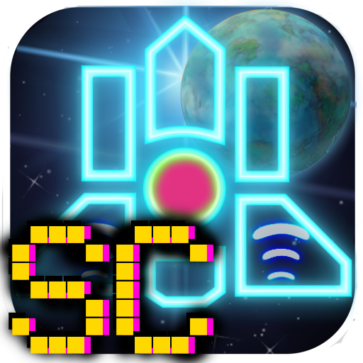 Space code: galaxy allien top down shooter icon