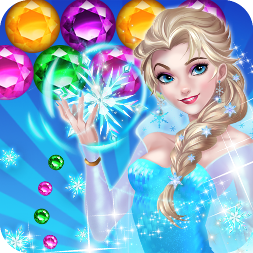 Ice Queen Game Bubble Shooter icon