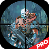 Sniper Monster VS Superhero strike shooter icon