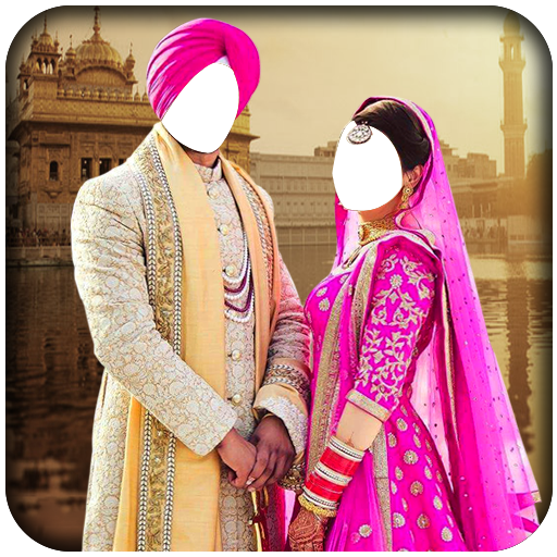 Sikh Couple Photo Suit New icon