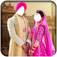 Sikh Couple Photo Suit New