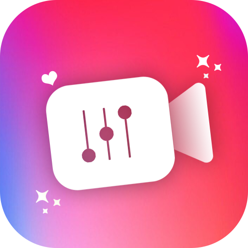 Video editor &amp; music video maker, video stories icon