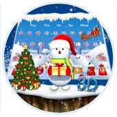 3D Christmas Snowman Keyboard Theme on 9Apps