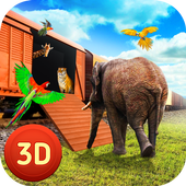 Zoo Animal Transporter Train Driving icon