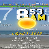 Full Screen UCCW Info Skin icon