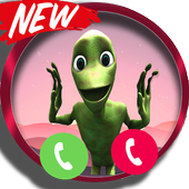 call dame tu cosita green alien dance icon