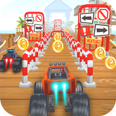 Blaze Monster Racing Game icon