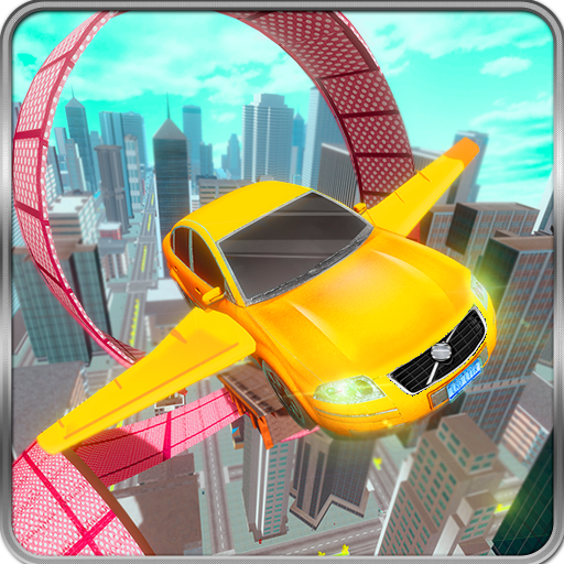 Flying Car Derby Crash Stunts &amp; Car Racing icon