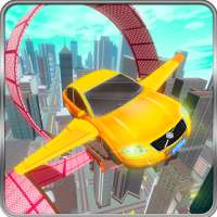 Flying Car Derby Crash Stunts & Car Racing