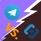 Telegram clicker icon