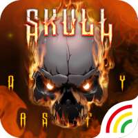 Skull Hellfire Keyboard Theme on 9Apps