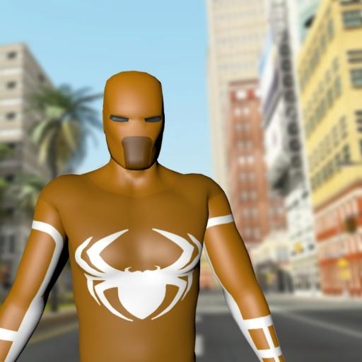Gold Spider Rope Hero - Crime City Adventures icon