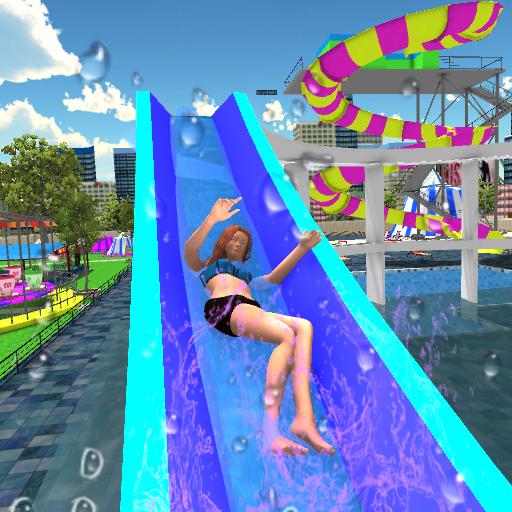 Swimming Pool Summer Fun: Waterslides Adventure icon