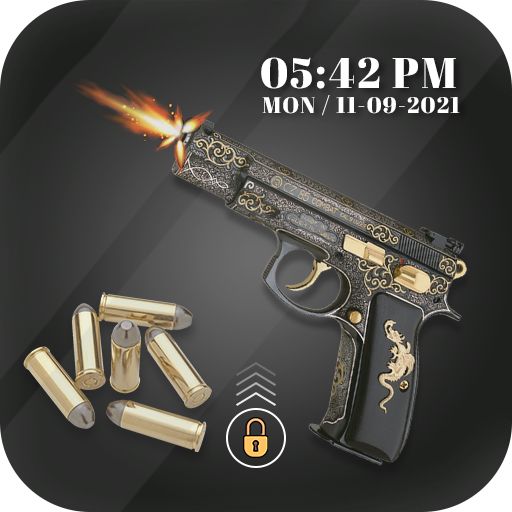 Gun Shooting Lock Screen : Lock Screen Wallpaper icon